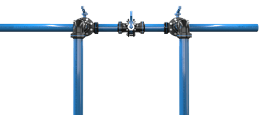 Configuration avec des raccords standards
