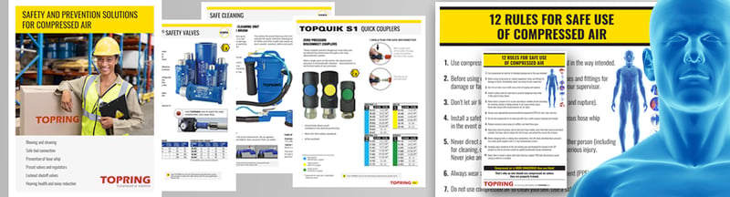 Safety solutions poster and catalog