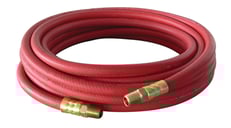 hose with an oil-resistant rubber sheathing