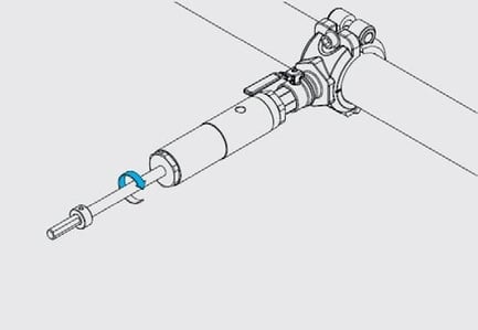 Drill the pipe using a standard drill.