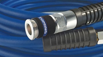 white logo on quick coupler