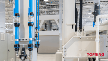 red logo on image with sufficient contrast