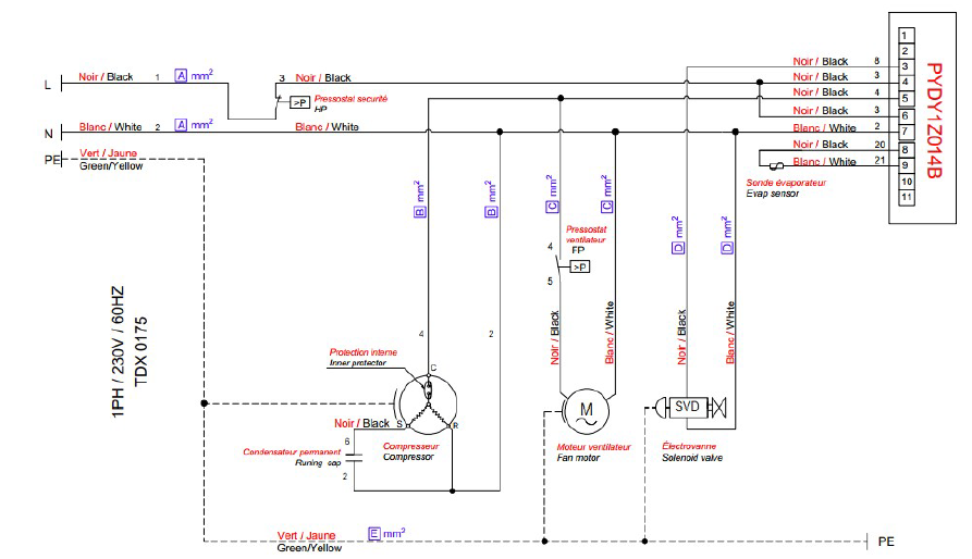 S49-Instructions-Schémaélectrique-TDX0175