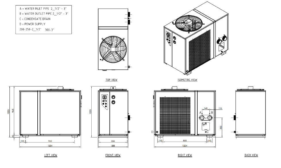 S49-Instructions-plans-dimensionnels-TDX0950àTDX1350