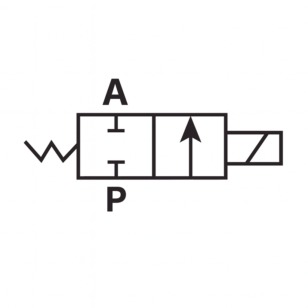 Valve solénoïde simple 24 VDC 2/2 voies 1/8 (F) NPT AIRFLO