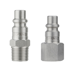 Embouts en acier inoxydable